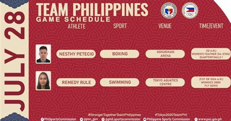 Olympics Schedule Today: Philippines' Boxers Petecio and .